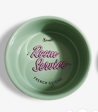 Gamelle verte pour chien