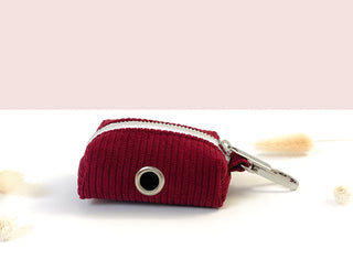Pochette sac Ă  crotte - Bordeaux