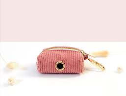 Pochette sac Ă  crotte - Corail