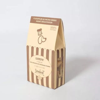 Lingots de fromage fumé à souffler 150g pour chien