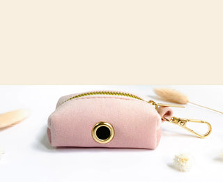 Pochette sac Ă  crotte - Rose