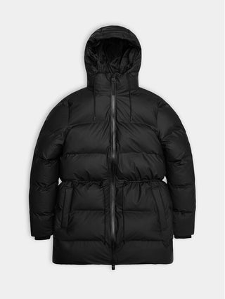 Manteau « Alta long puffer string » - Noir