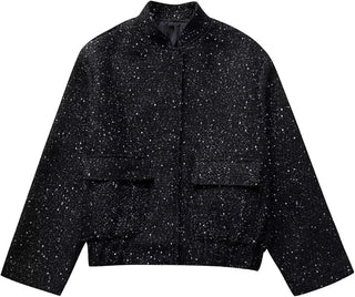 Veste à paillettes