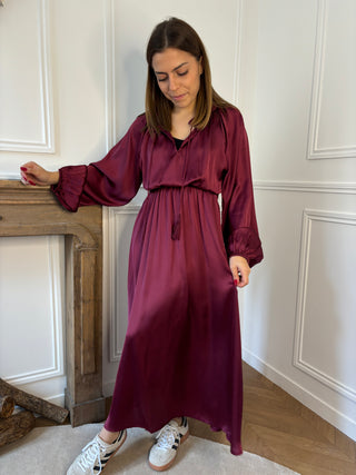 Robe « Oxence » - Bordeaux