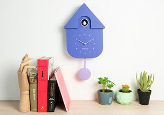 Horloge coucou - Violet