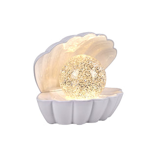 Lampe coquillage - Blanc Mat