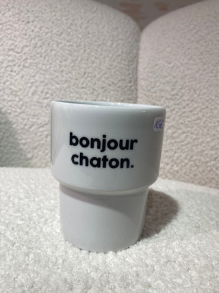 Tasse « Bonjour Chaton »