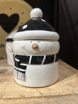 Box à biscuit bonhomme de neige