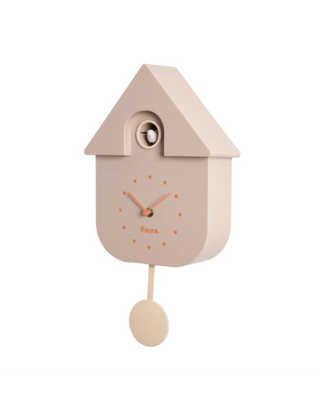 Horloge coucou beige