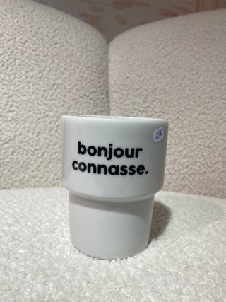 Tasse « Bonjour Connasse »