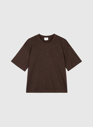 T-shirt "ALIARA" - Marron