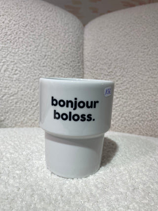 Tasse « Bonjour Boloss »