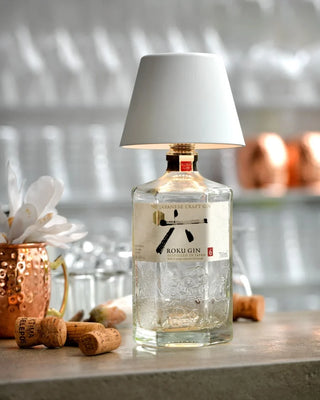 Lampe bouteille - Blanc