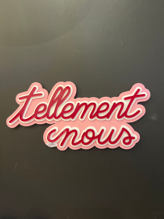 Déco mural tellement nous