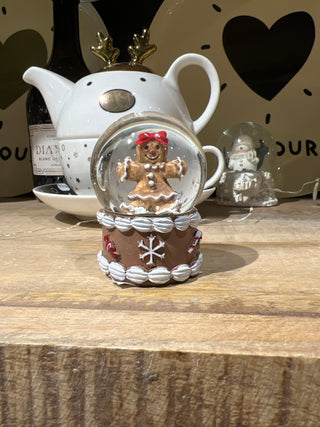 Boule à neige pain d’épice