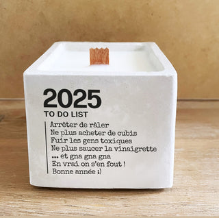 Bougie « 2025 »