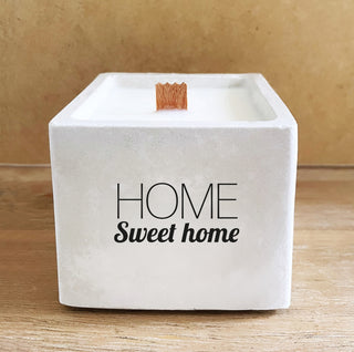 Bougie « Home Sweet Home »