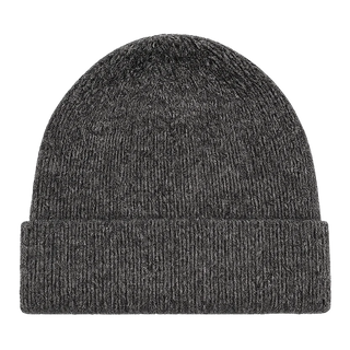 Bonnet "Grand bé" - Noir chiné