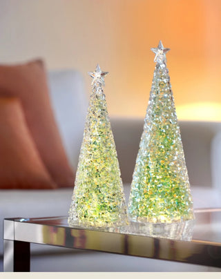 Sapin lumineux vert 33 cm