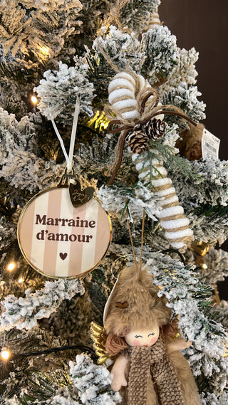 Boule de Noël marraine