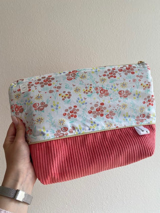 Trousse "Flower rose"