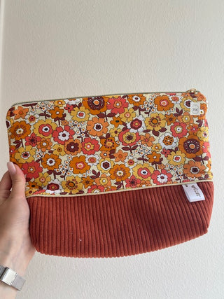 Trousse "Flower orange"