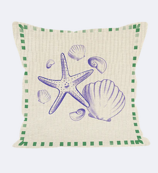 Coussin "Coquillage" 40x40