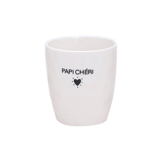 Gobelet message "Papi chéri"