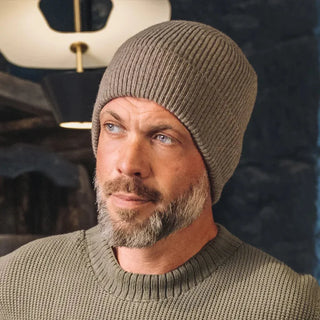 Bonnet "Grand bé" - Kaki clair