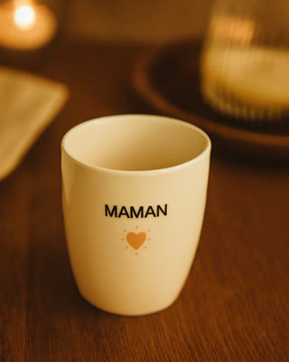 Gobelet "Maman" - Doré