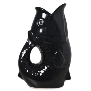 Vase poisson - Noir