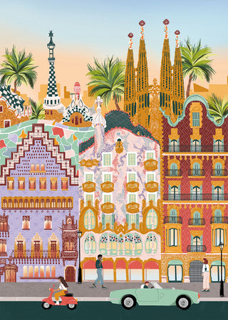Puzzle "Barcelone"