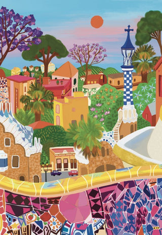 Puzzle "Parc Guell"