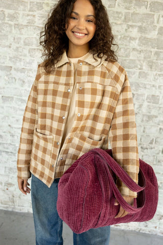 Veste "ONDI" - Kaki Caramel