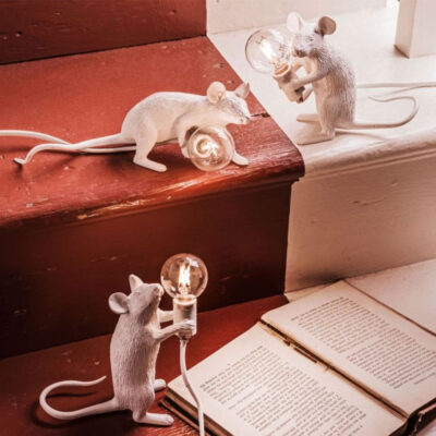 Lampe Mouse blanche – Seletti
