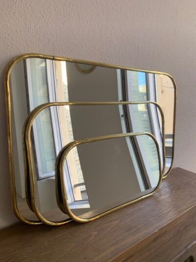 Miroir rectangle – bord fin