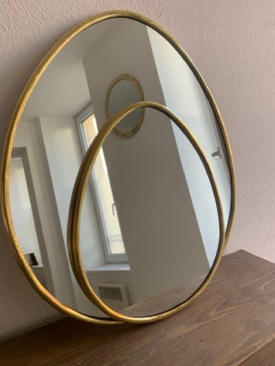 Miroir ovale – bord fin