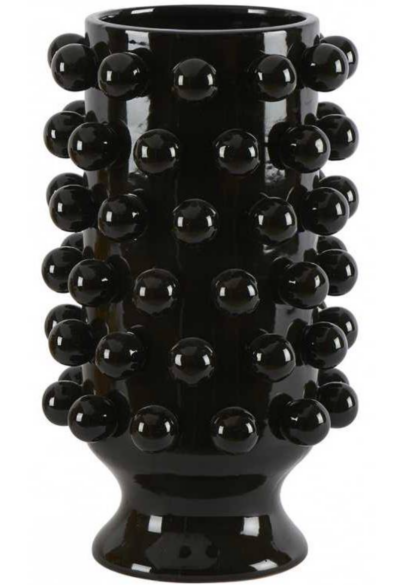 Vase céramique “Grappe noir” – Grand