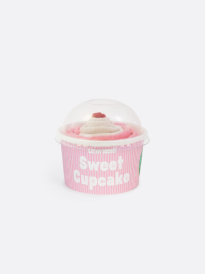 Chaussette – Cupcake fraise