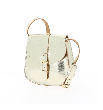 Le sac “Le sab medium shiny or”