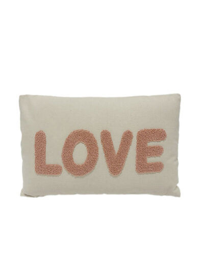 Coussin “Love” – Nude