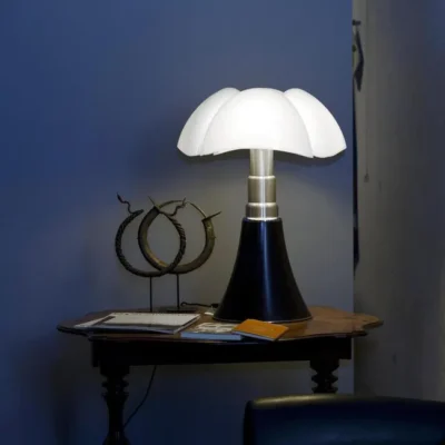 Lampe design Pipistrello noir/brun foncé