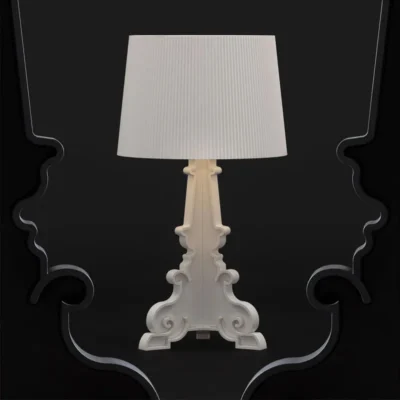 Lampe “Bourgie” – White and Gold