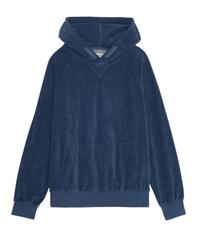 Sweatshirt en éponge – bleu