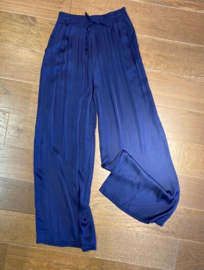 Pantalon fluide – Bleu