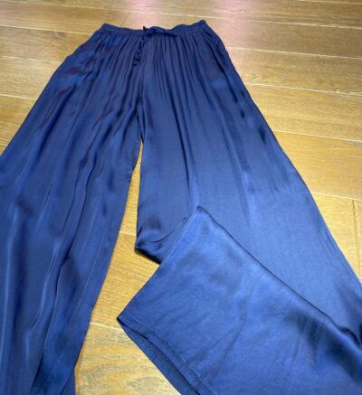Pantalon fluide – Bleu